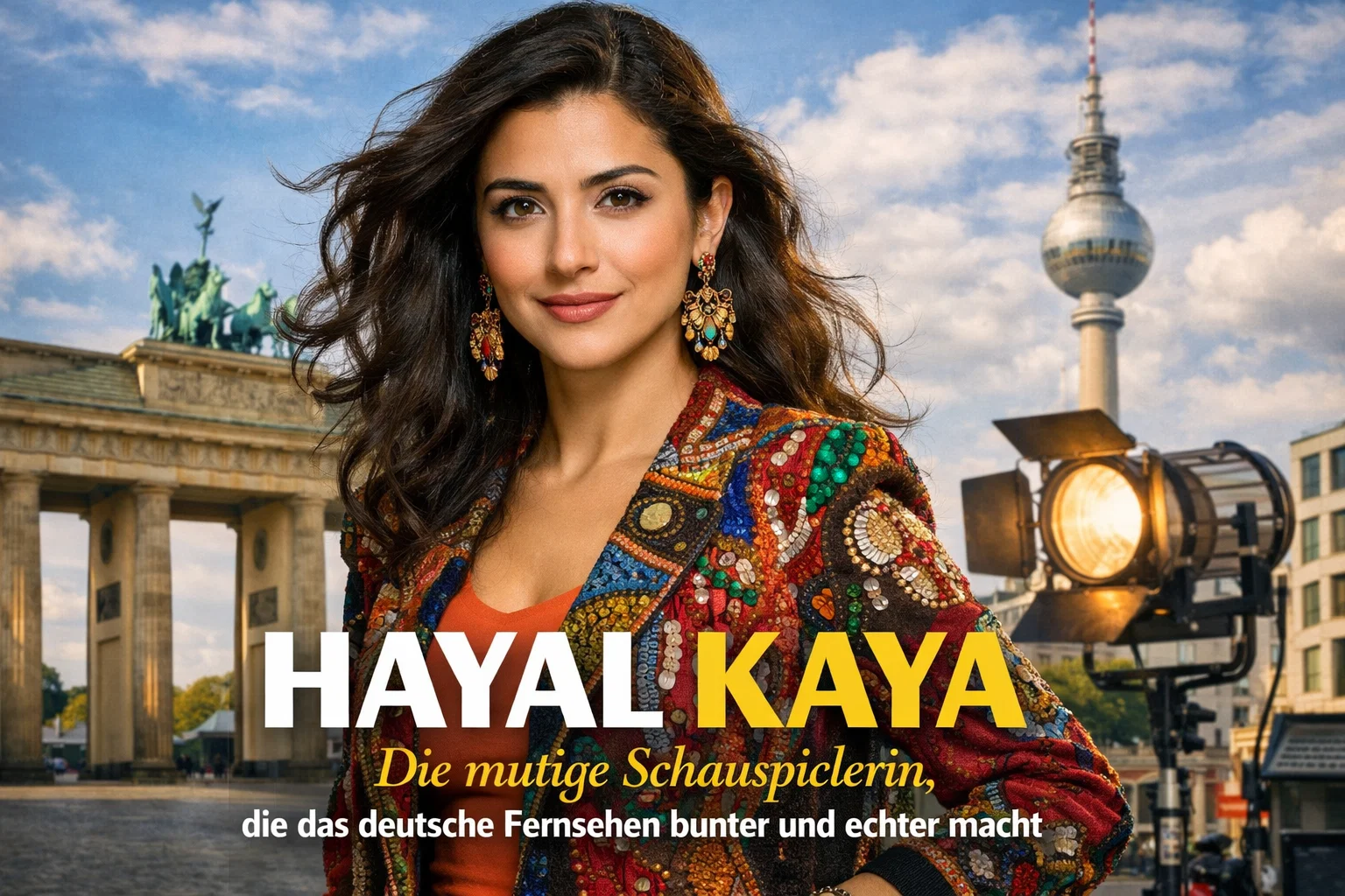 Hayal Kaya: Die mutige Schauspielerin, die das deutsche Fernsehen bunter echter macht