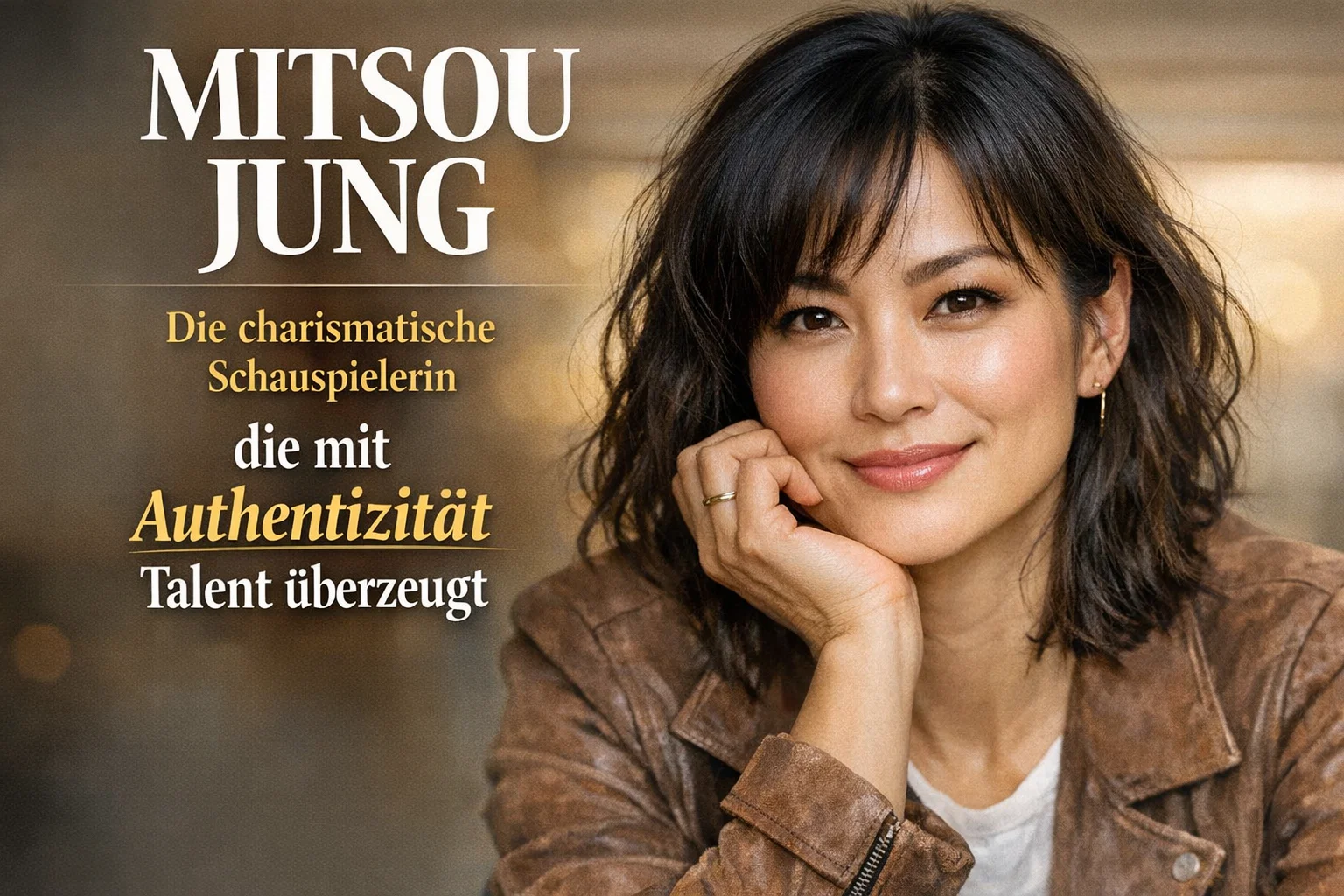 Mitsou Jung – Die charismatische Schauspielerin, die mit Authentizität Talent überzeugt