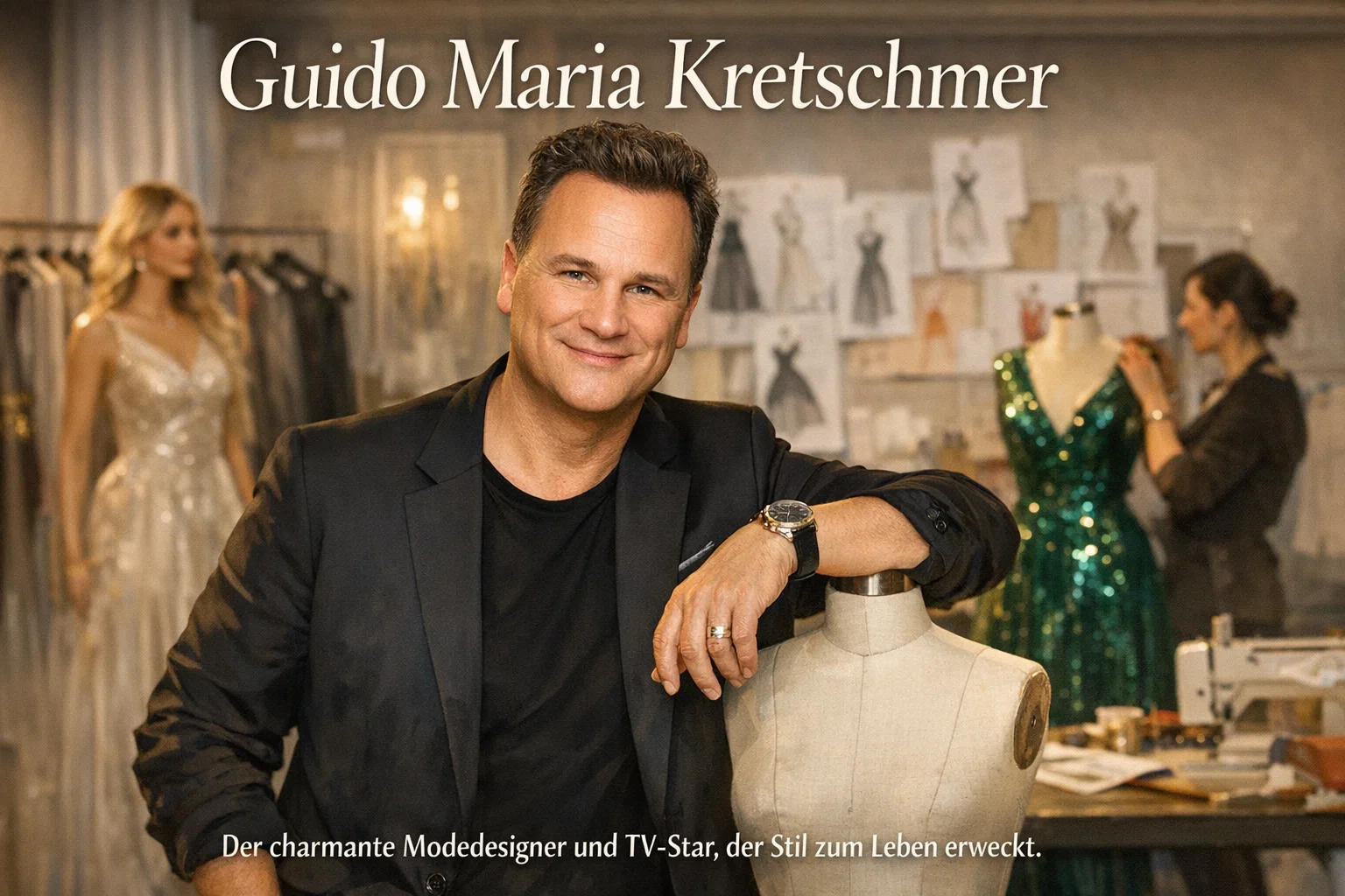 Guido Maria Kretschmer: Der charmante Modedesigner und TV-Star, der Stil zum Leben erweckt