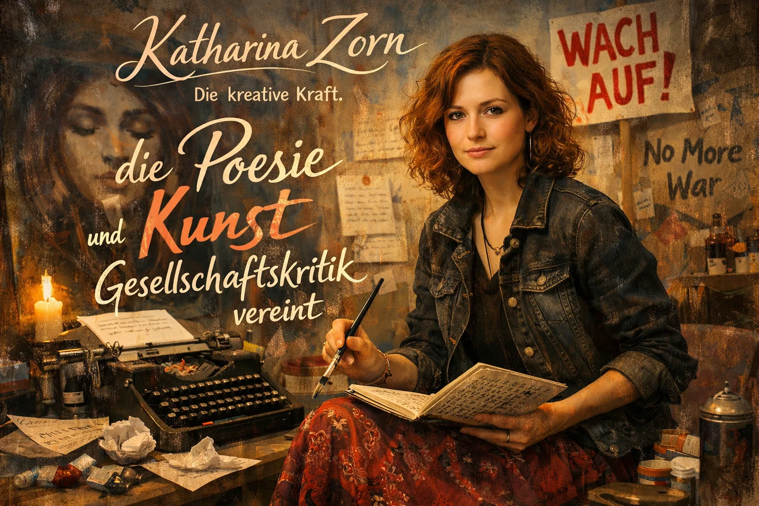 Katharina Zorn – Die kreative Kraft, die Poesie, Kunst und Gesellschaftskritik vereint