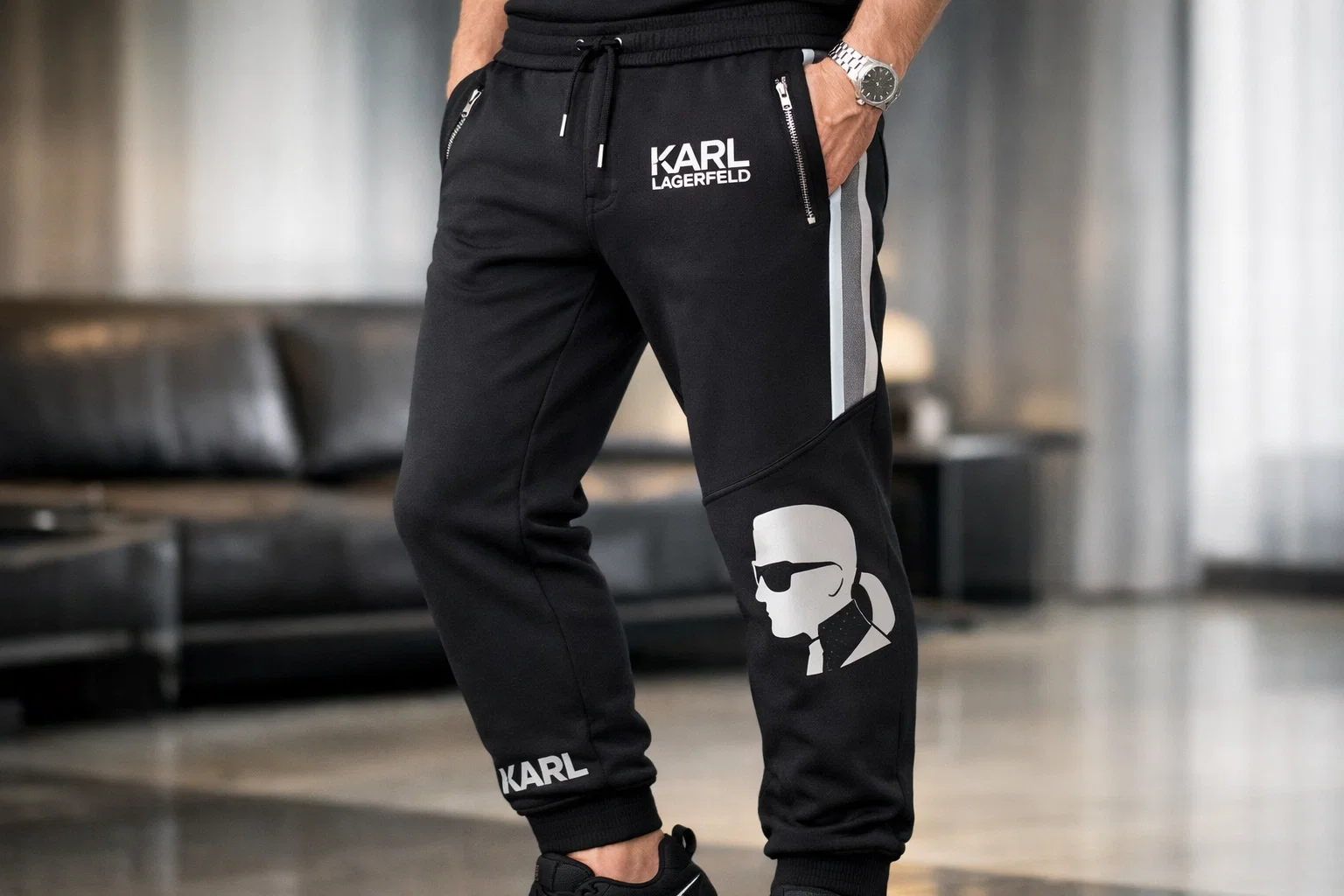 Karl Lagerfeld Jogginghose: Stil, Komfort Luxus in perfekter Balance